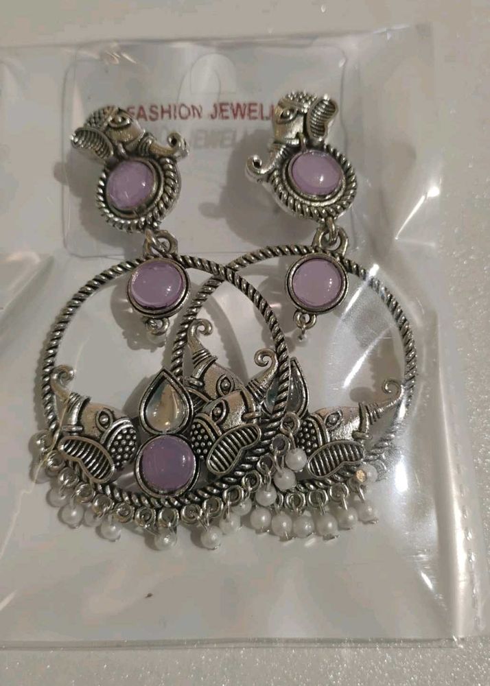 Elephant Hoop Earrings