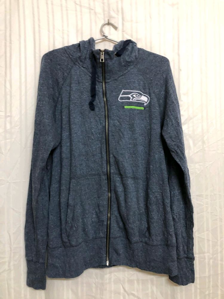 Nike Blue Long Sleeve Jacket