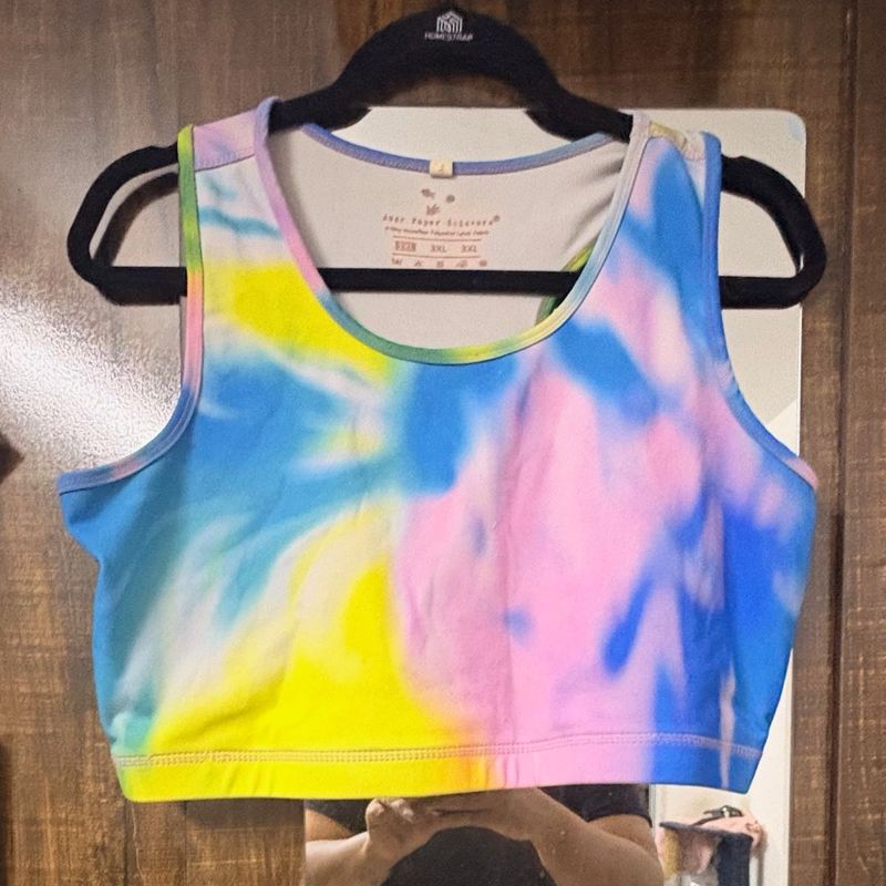 Tie Dye Sports Bra - 2 Size 40 and 42
