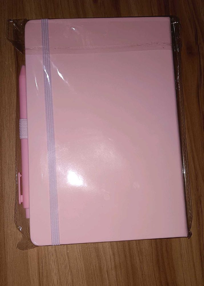 Pink Notebook &amp; Pen Set