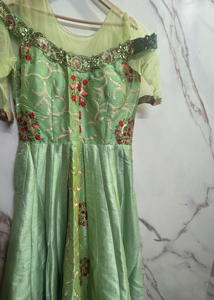 Heavy Green Gown