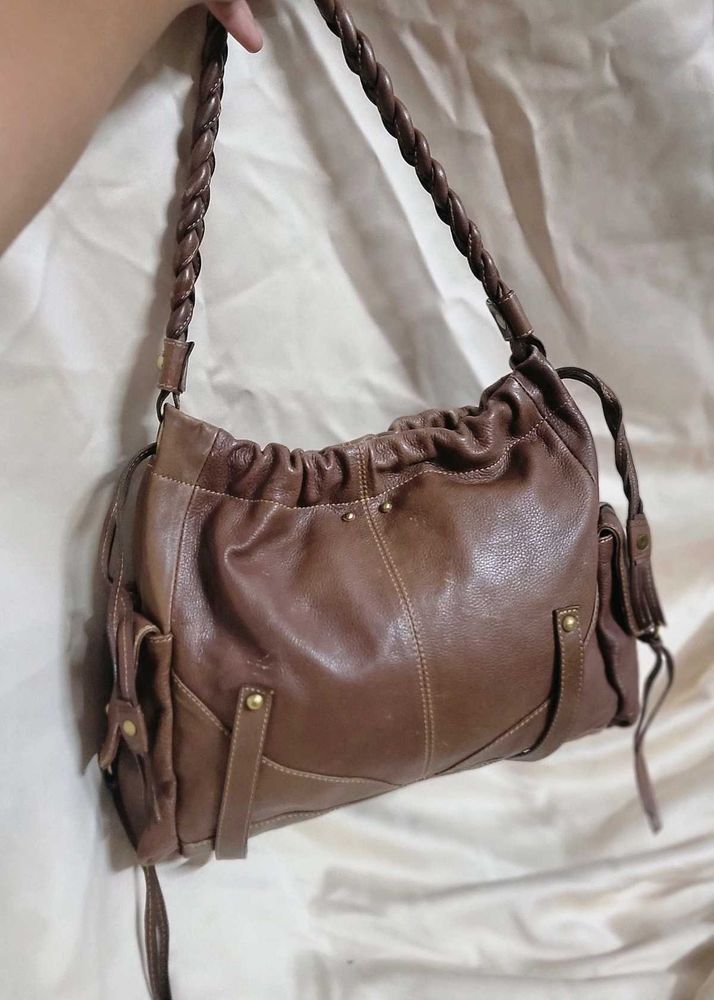 Espirit Geniune Leather Hobo Bag
