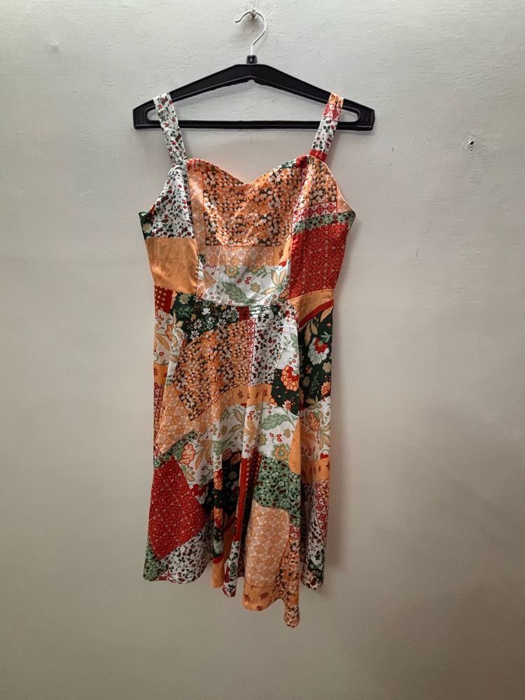 Floral Patchwork Sundress
