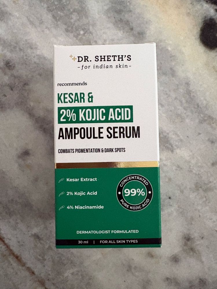 Dr. Sheth's Kesar &amp; Kojic Acid Serum