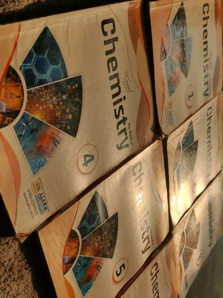 Allen Chemistry Book Set 6 books