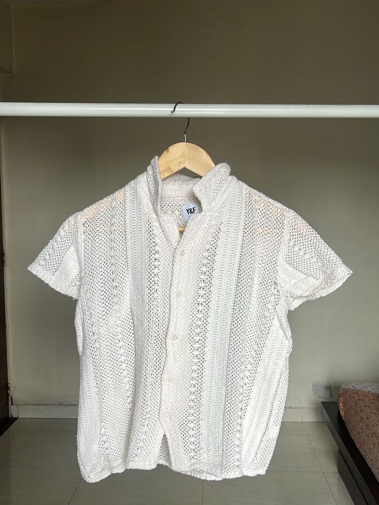 Classy Y&amp;F Shirt For Boys Beach and Casual Wearing