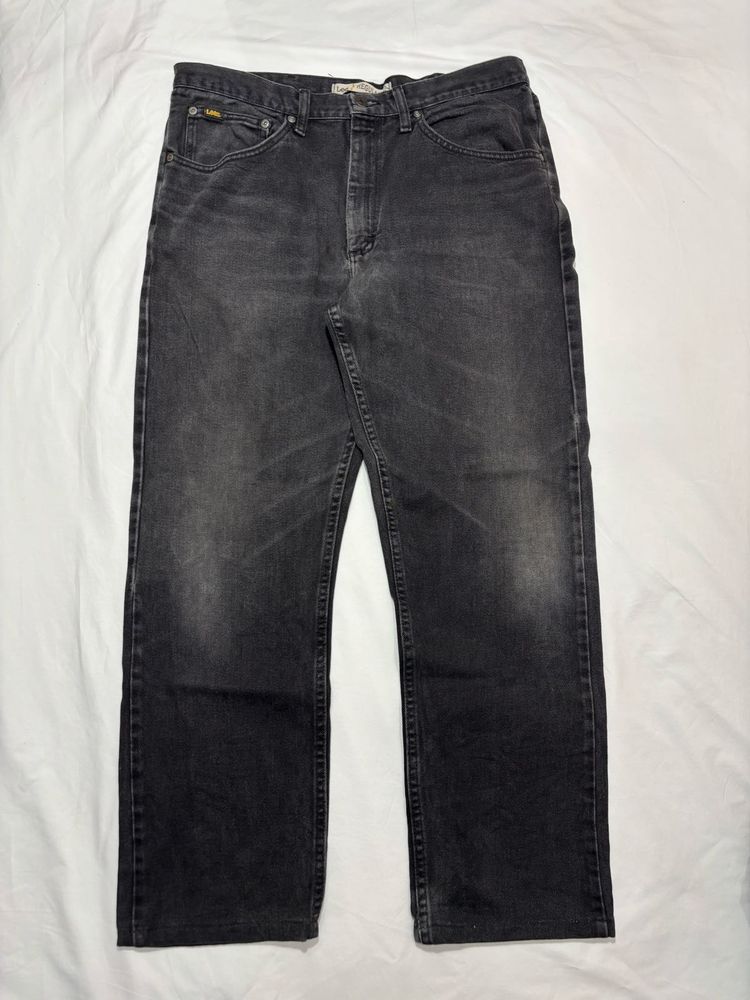 Washed Black Denim Jeans