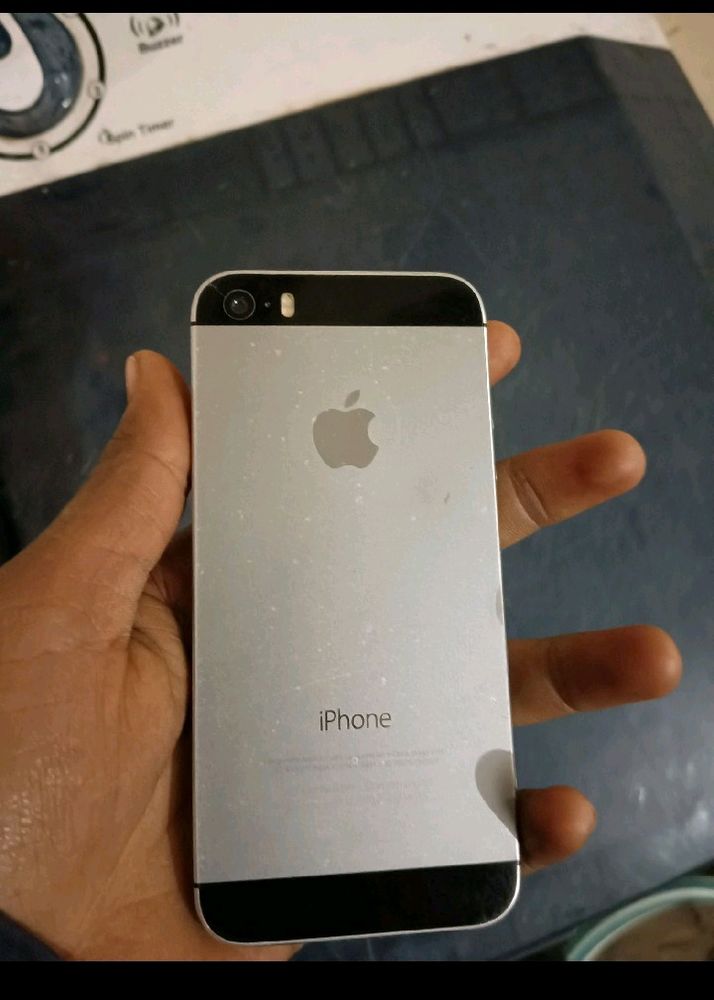 Iphone 5s In Good Condition Only Touch Broken Repair On Local Market At The Cost Of 400ruppes And No Other Touch Id Was Also Worked