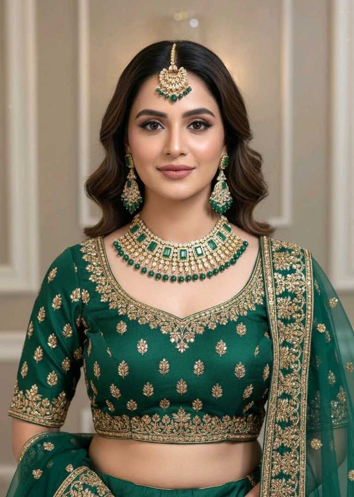 Emerald Green Jewelry Set