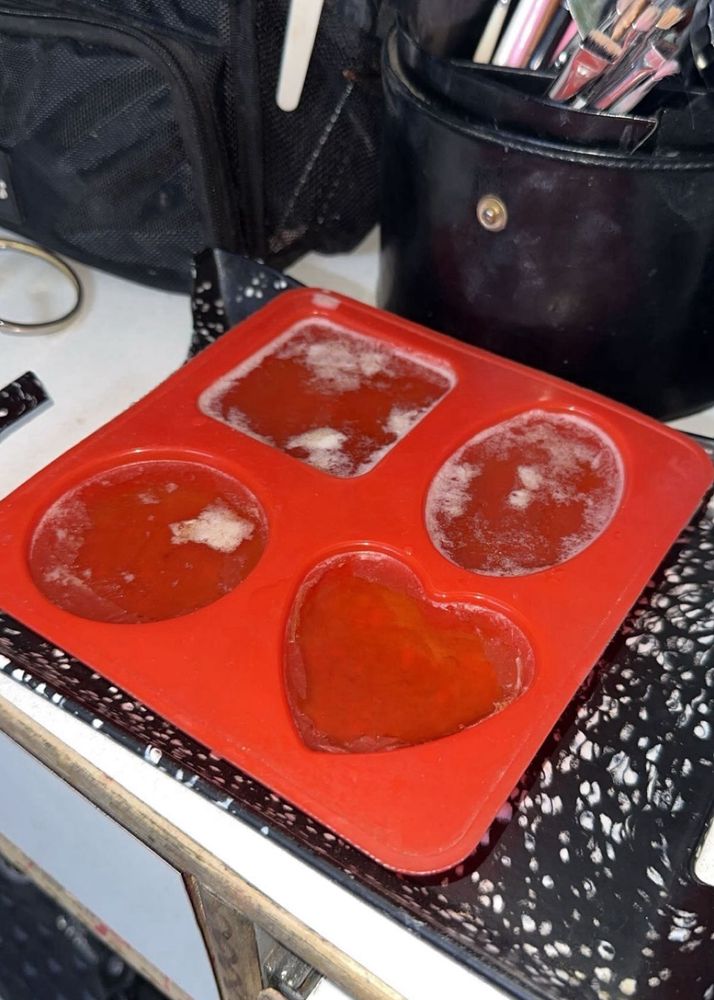 Heart Soap Made By Saffron