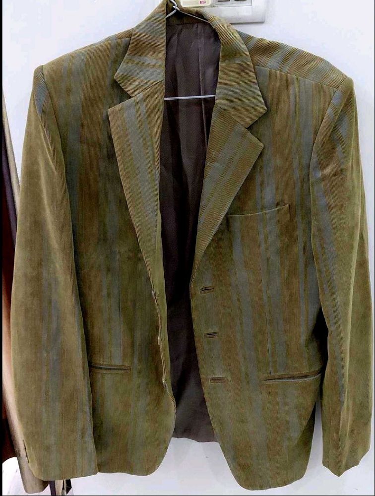 Vintage Striped Blazer