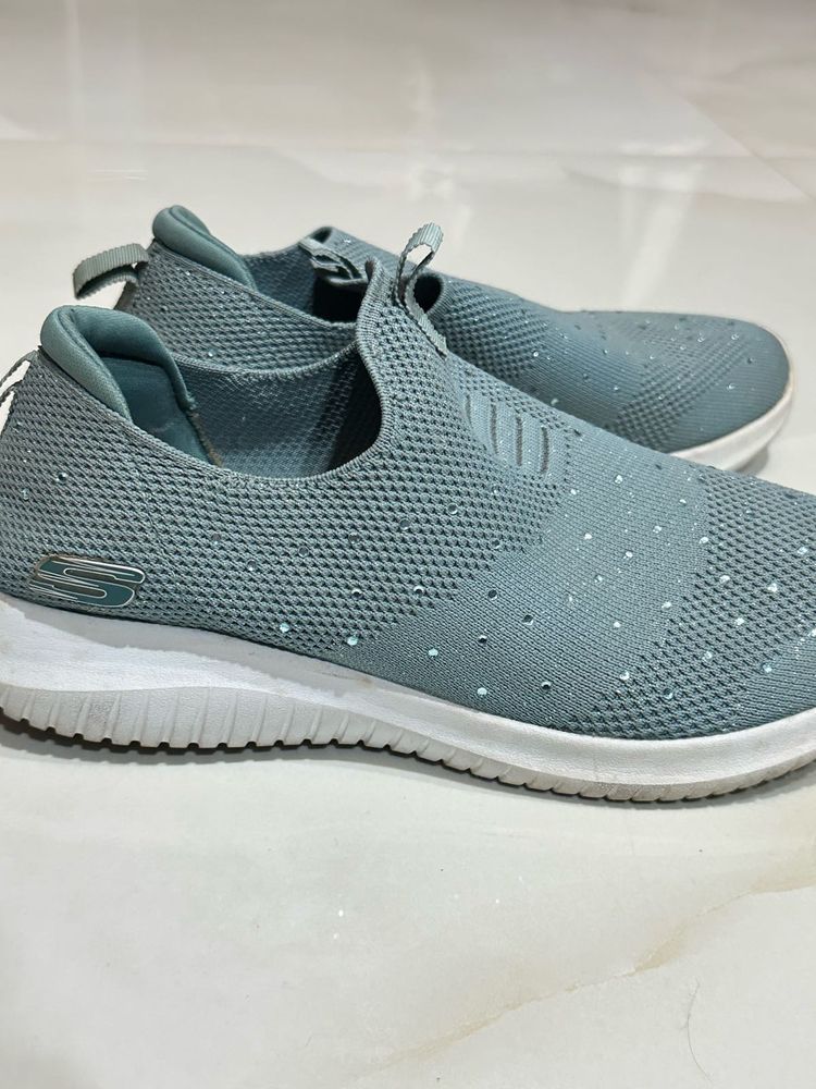 Sketchers Blue Shoes