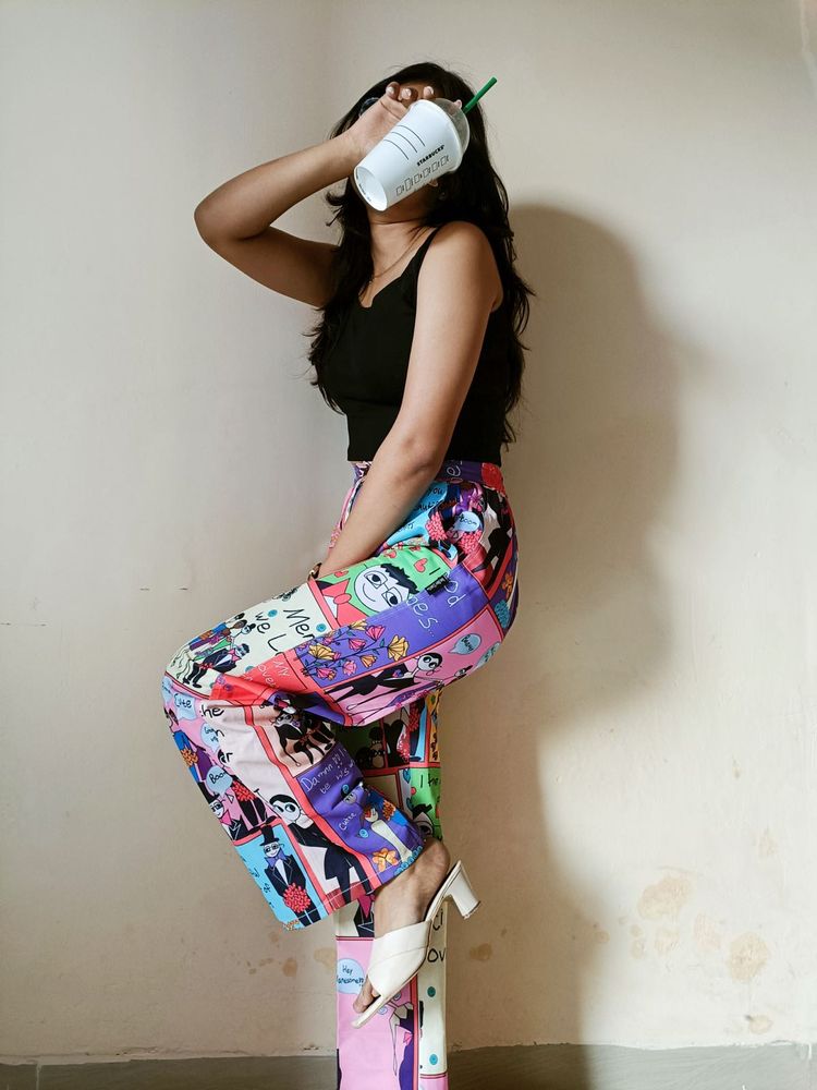 Multicolour Trouser