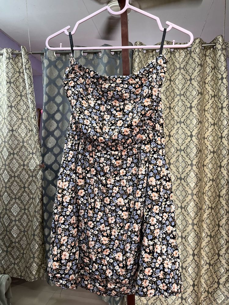 Floral Tube Top.