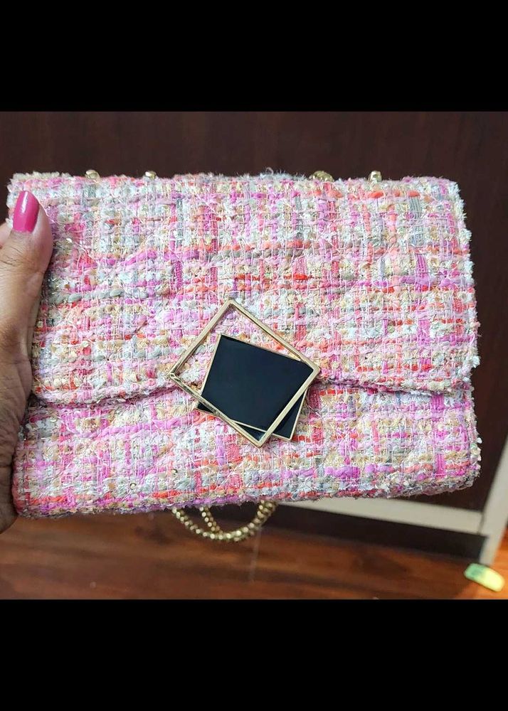 Pink Sling Bag