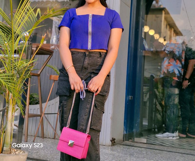 Miraggio Branded Pink Sling Bag ❤️