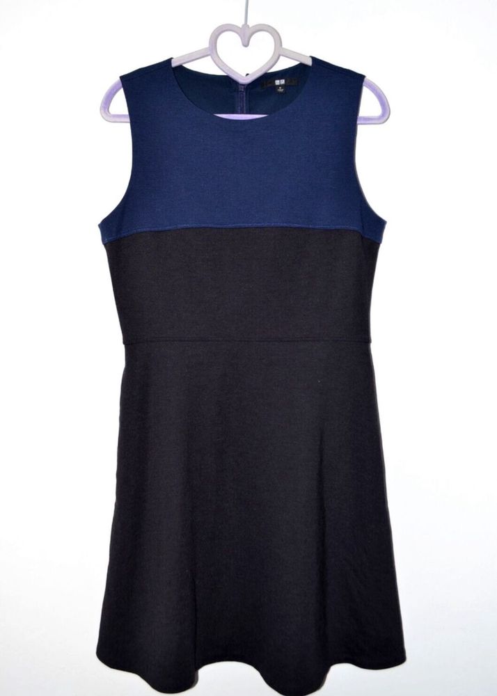 Chic Two-Tone Sleeveless Dress
