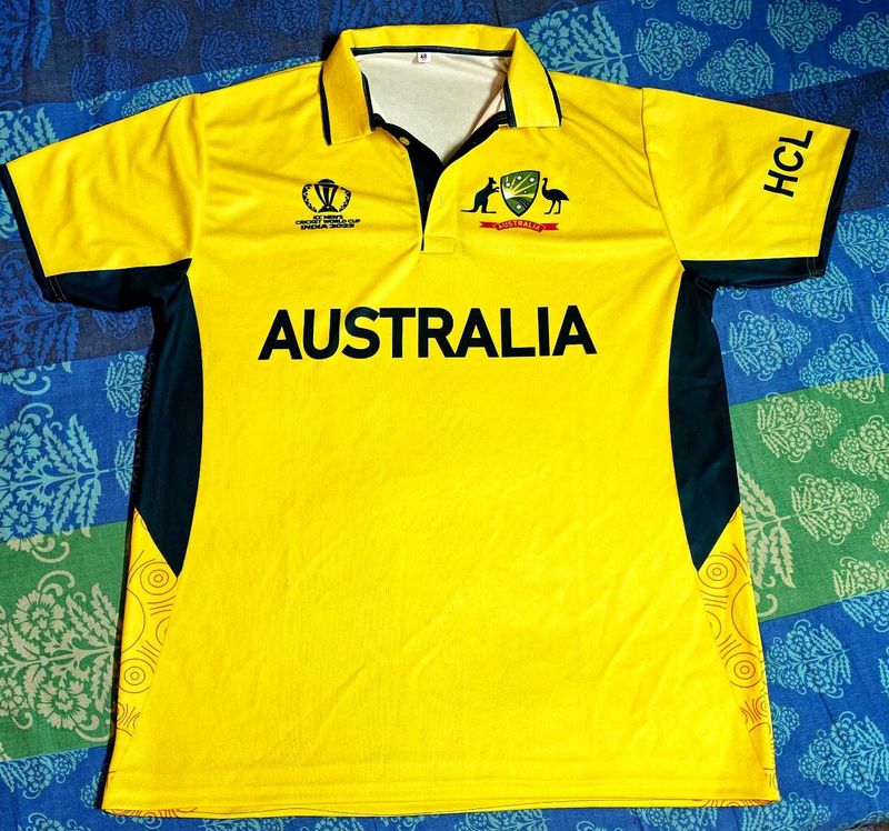 Australia Cricket Official Vintage 2023 CWC Jersey