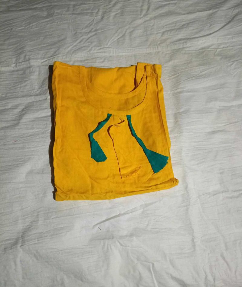 Yellow Kurta