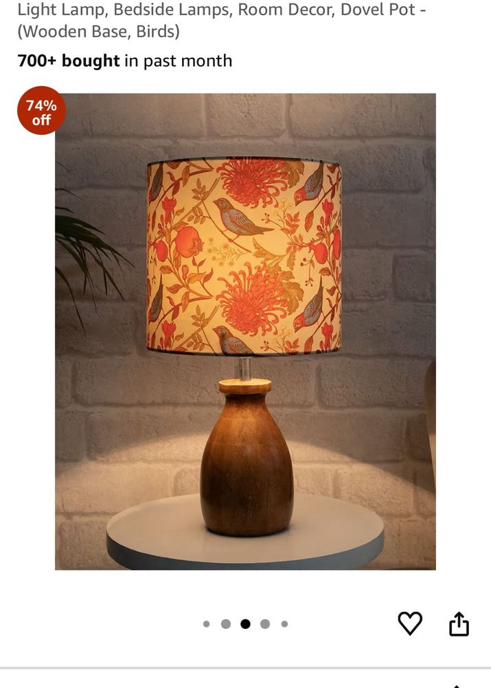 Stylish Bedside Lamp (set of 2)