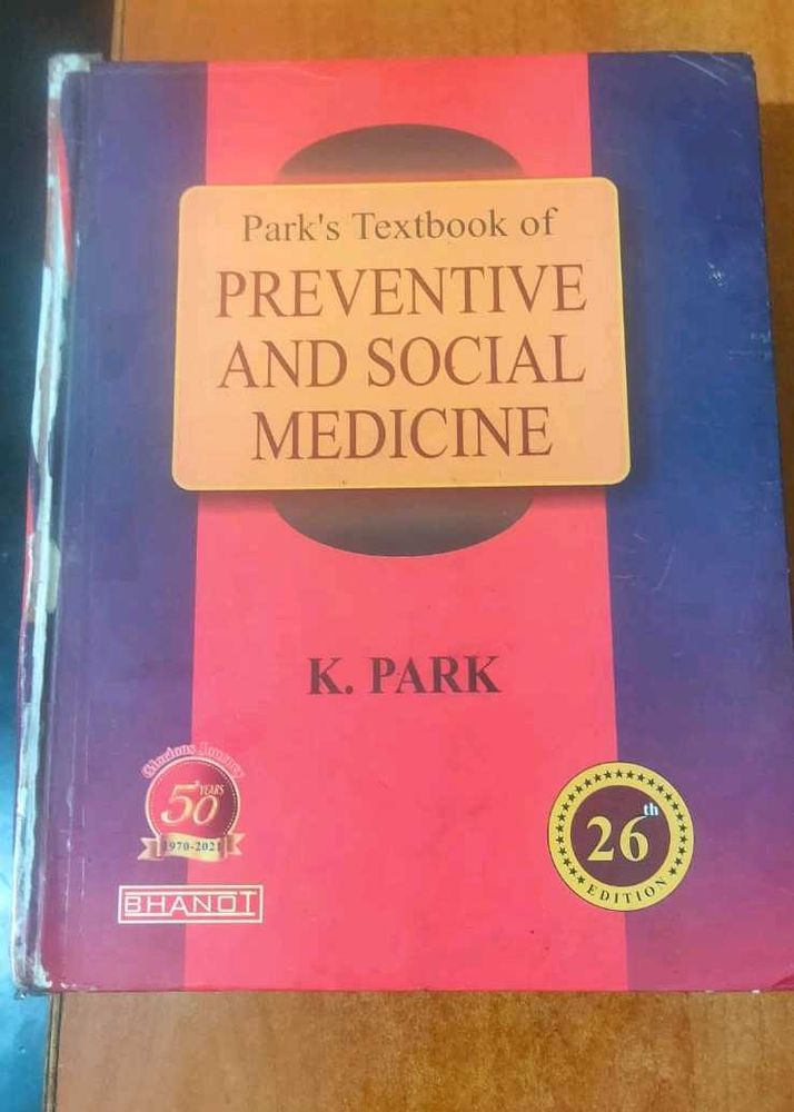 Park's Preventive &amp; Social Medicine Textbook