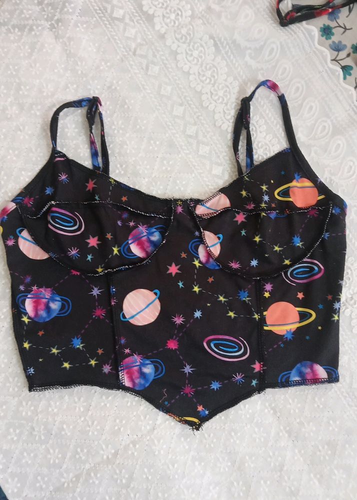Shein Starry Night Corset Top ✨✨SWAP