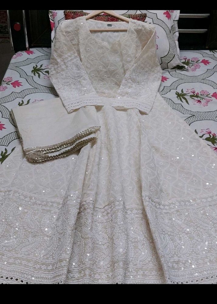 Fully Embroidery GOWN AND DUPATTA