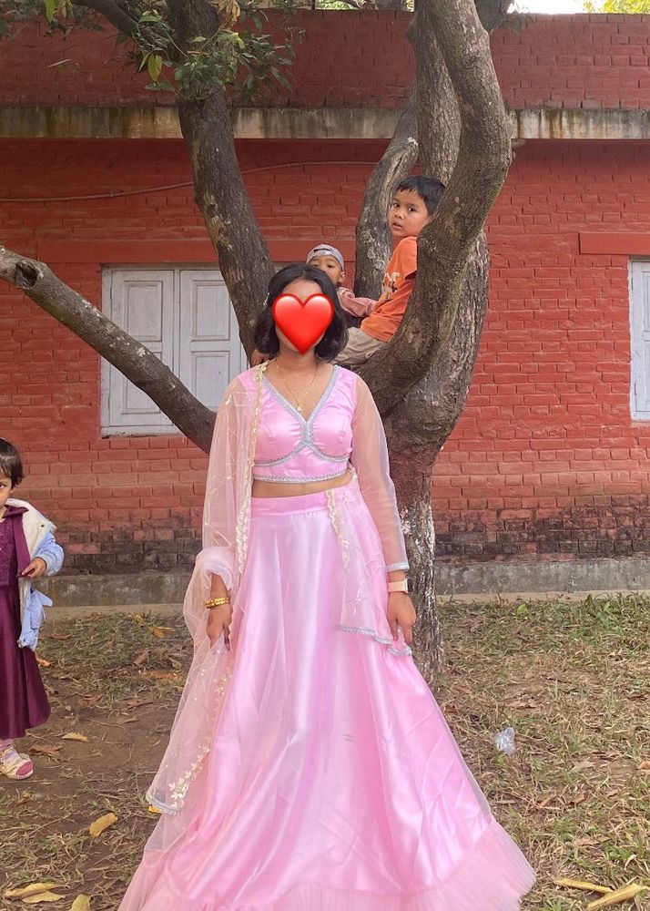 Pink Lehenga Choli Set