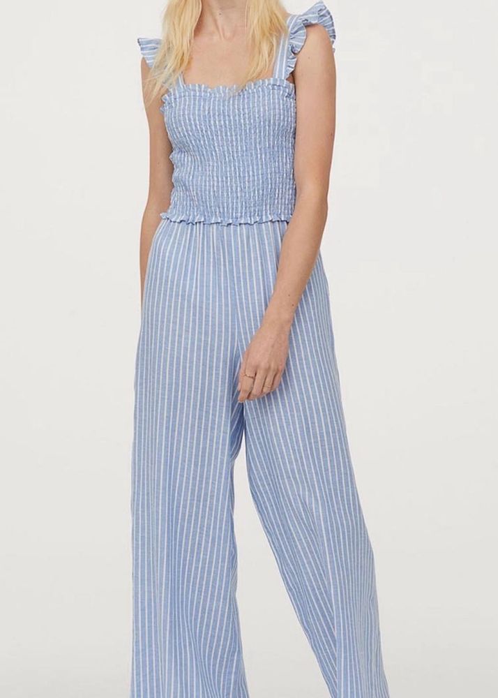H&amp;M Striped Jumpsuit
