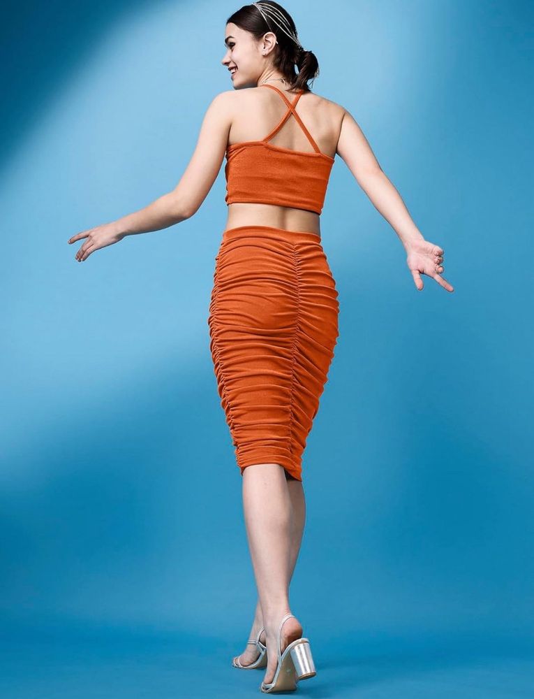 Orange Two-Piece Set