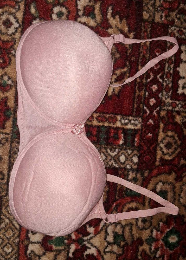Elegant Pink Slightly Padded Bra