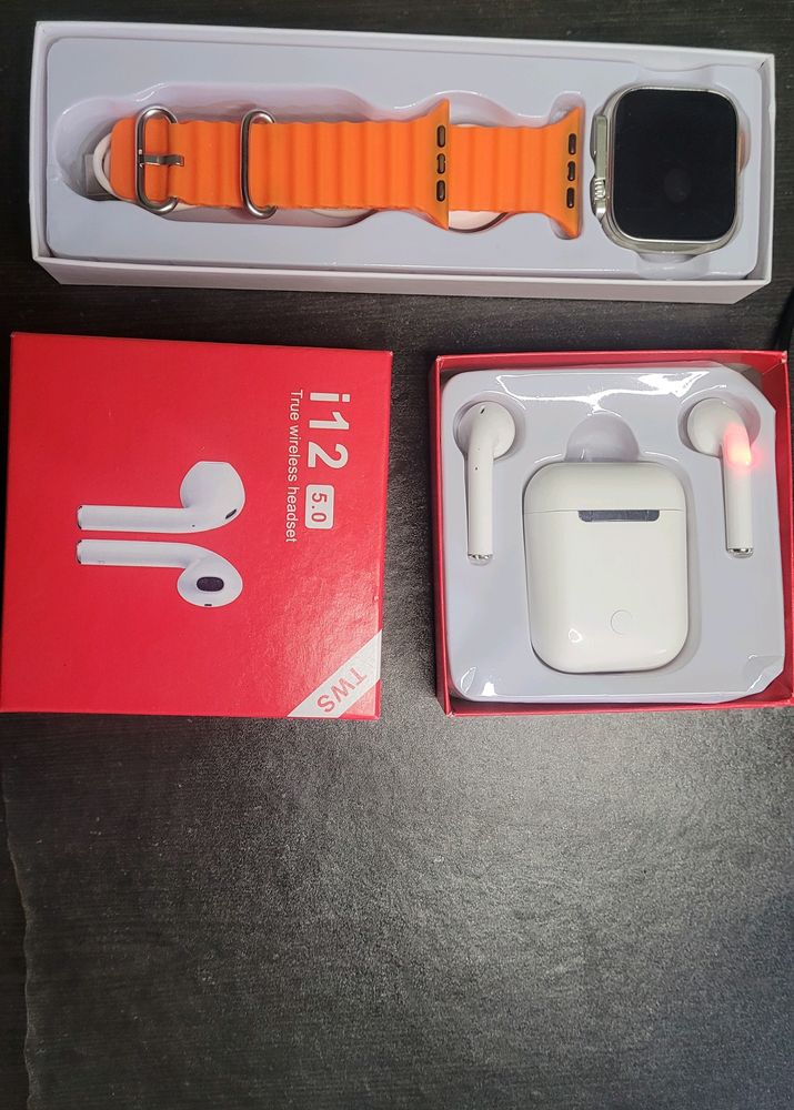 New Calling Smart Watch + Free Earpods