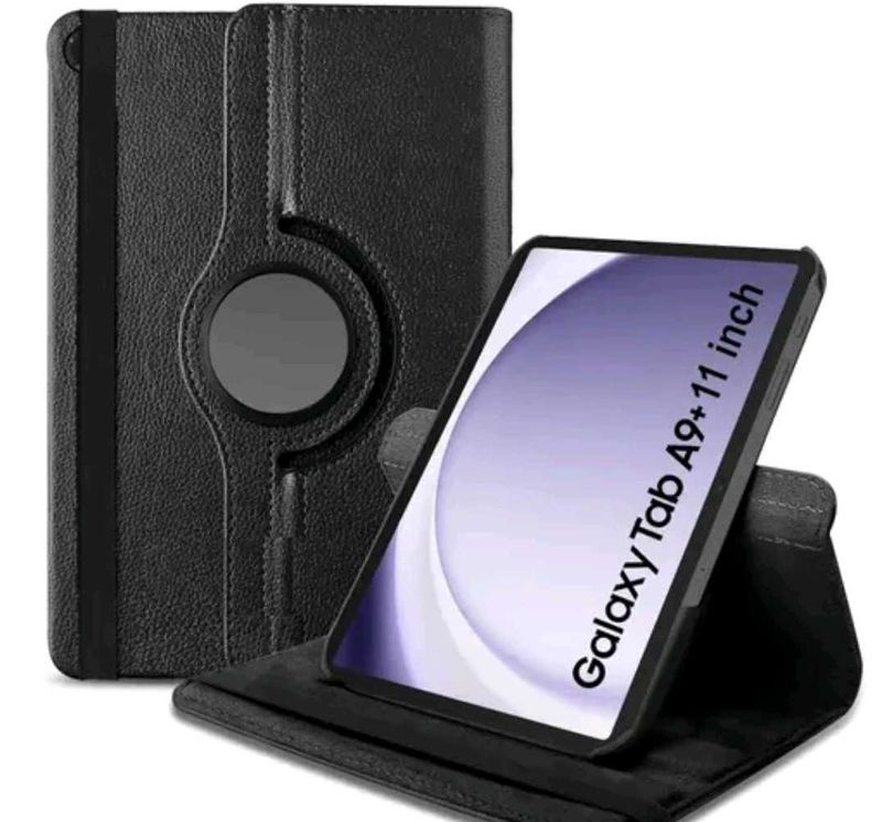 Black PU Leather 360-degree Rotating Tablet case