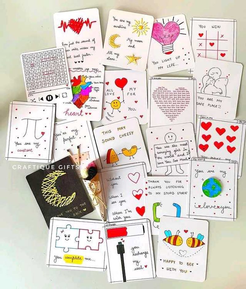 Handmade Valentine&#39;s day Cards