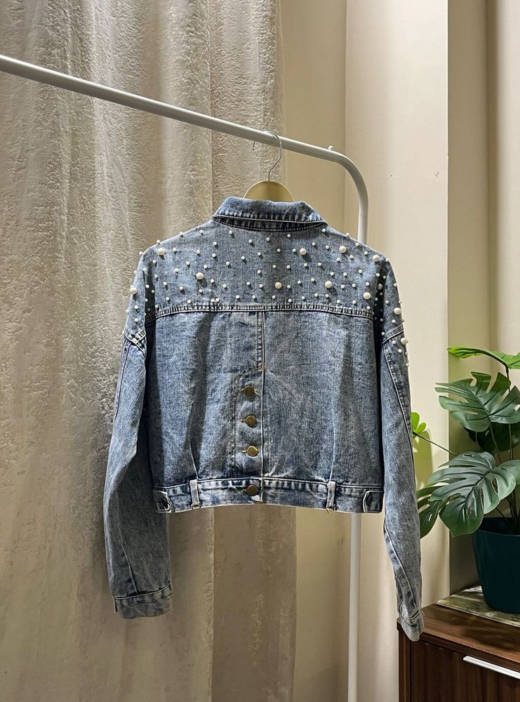 Pearl Denim Jacket