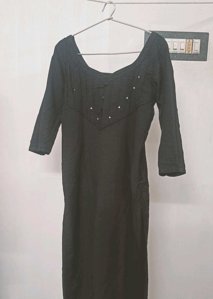 Black Kurta