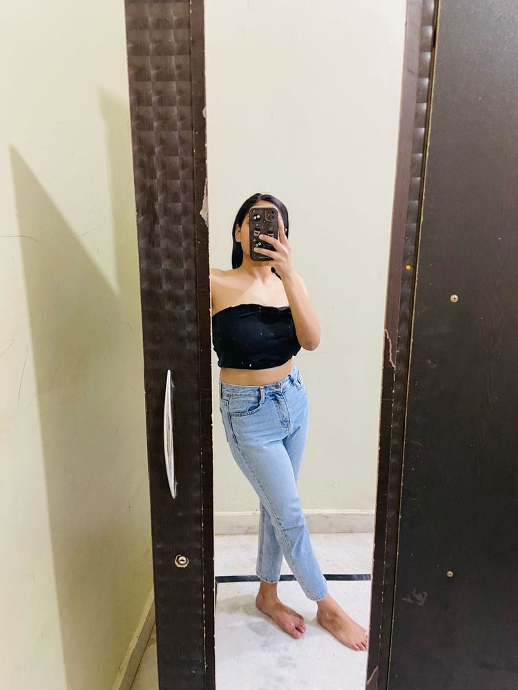 Denim Wide Jeans