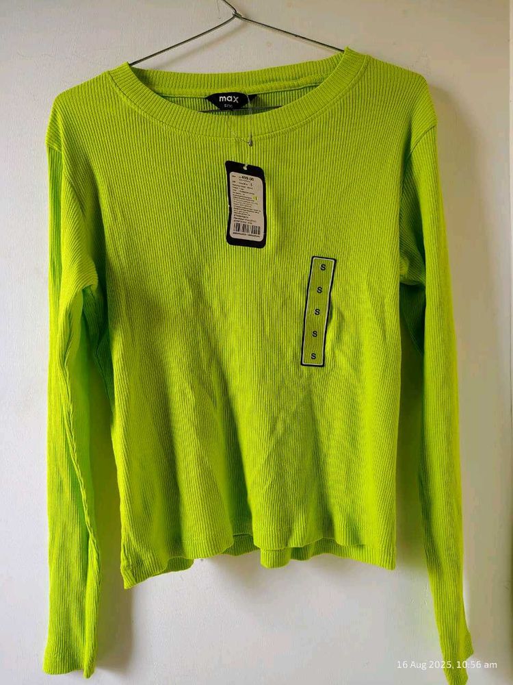 Neon Green Sweater