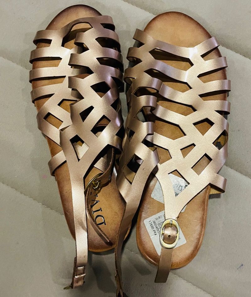 Rose Gold Sandals