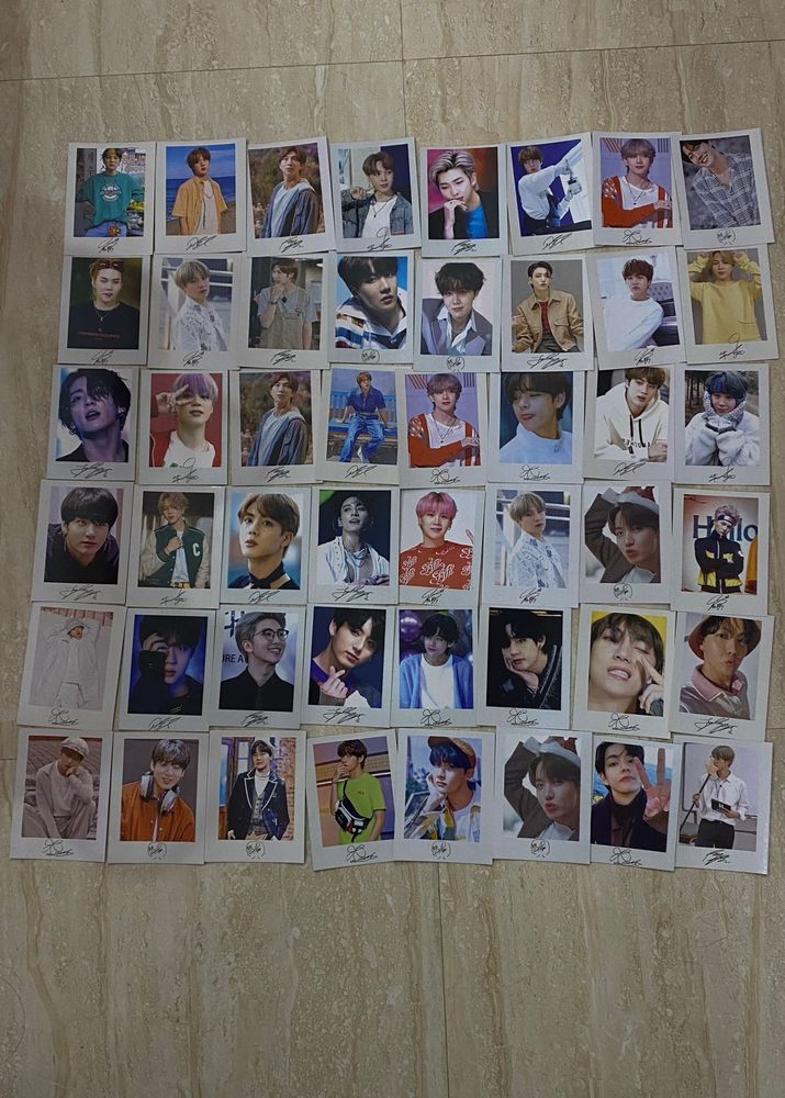 BTS Photo 48 Cards