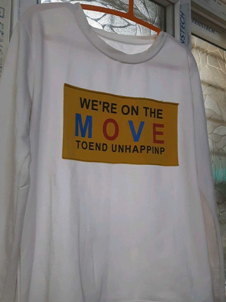 Graphic Tee - &#34;We&#39;re On The Move&#34;