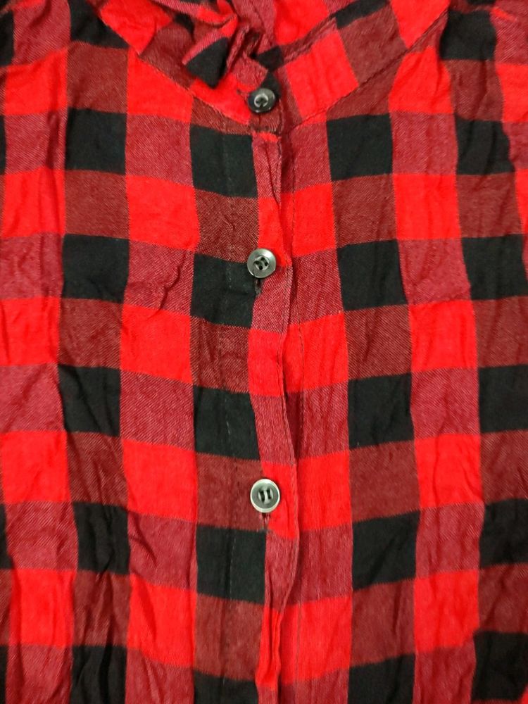 Black and Red  Shirt