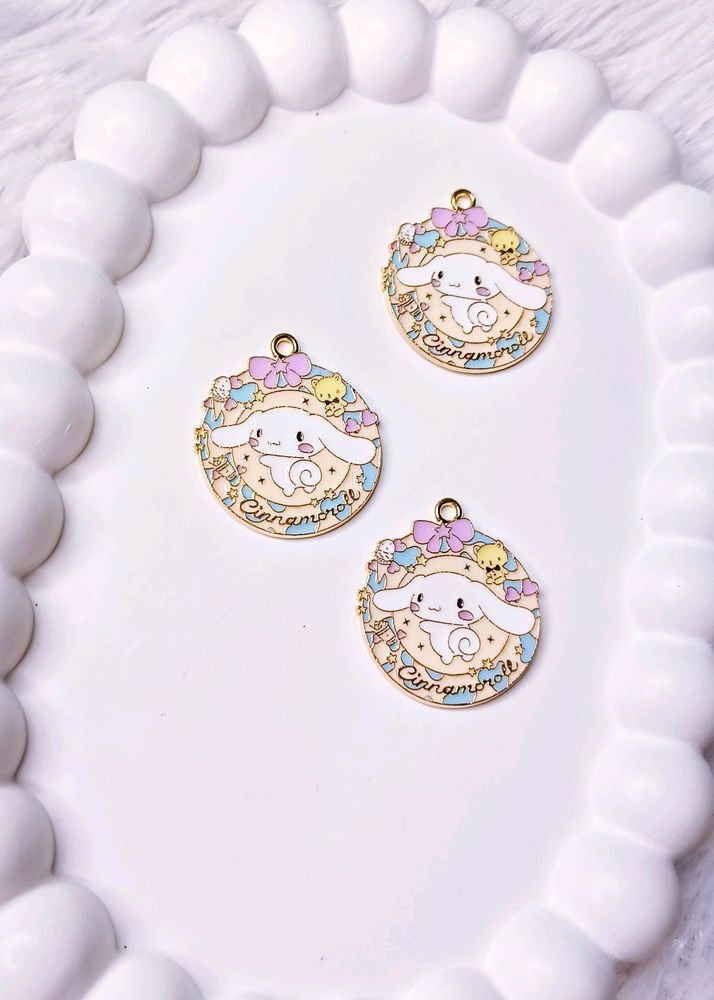 Cinnamon Roll &amp; Pokemon Charms Combo Set