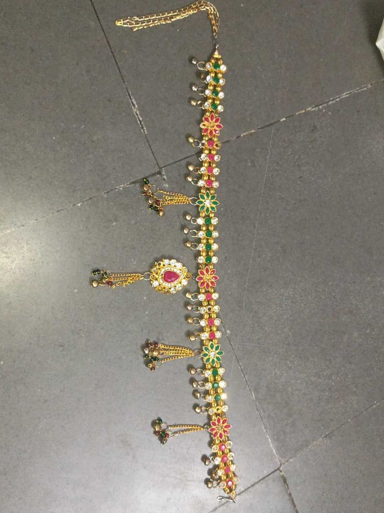 Gold Plated Hip Chain