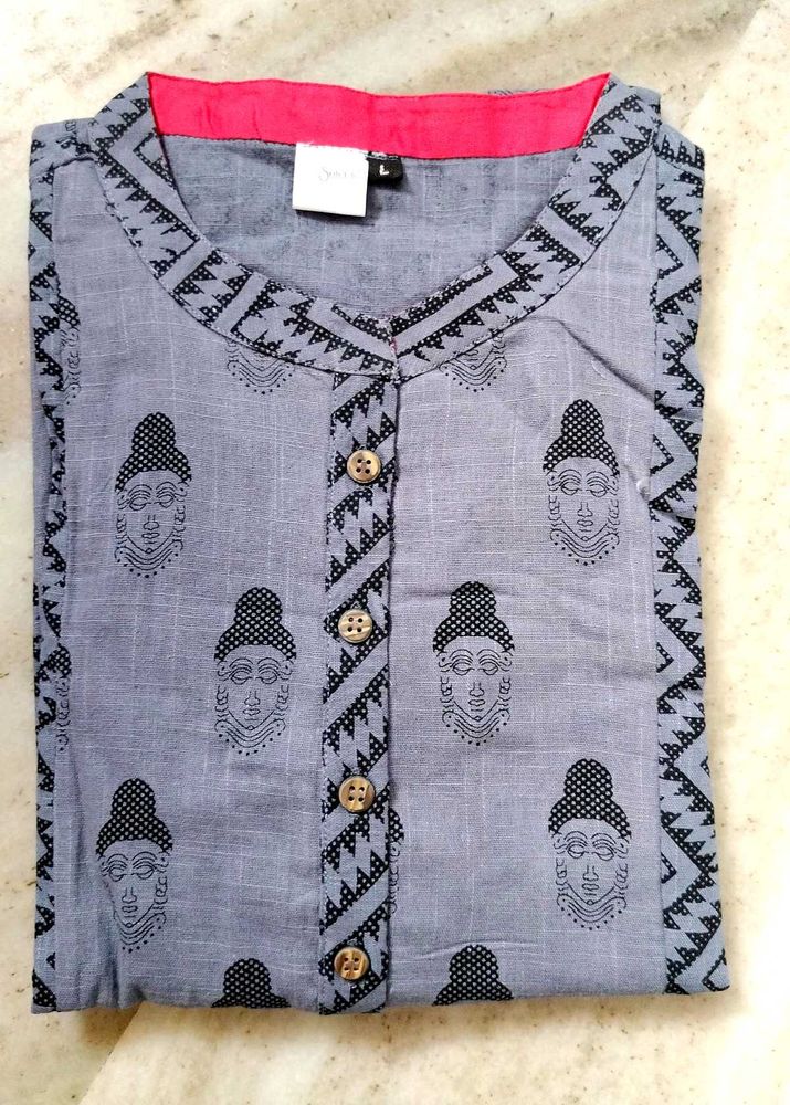 🩶 Kalamkari Branded Kurti🩶