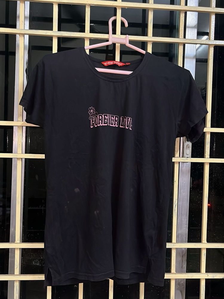 Black Casual Top