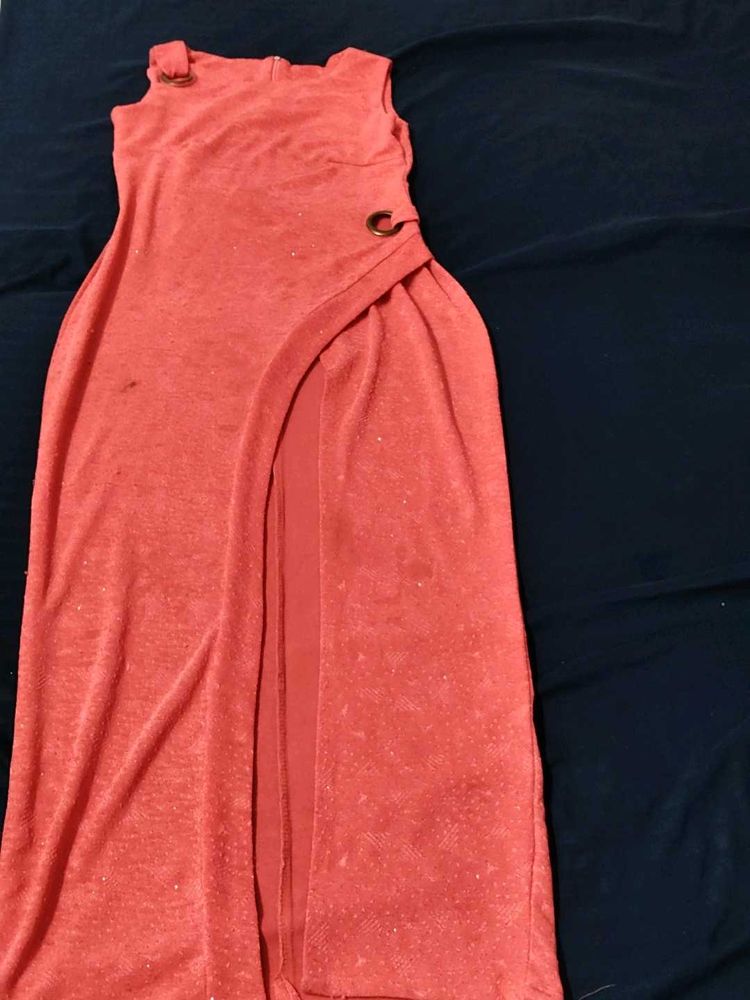 Coral Maxi Dress
