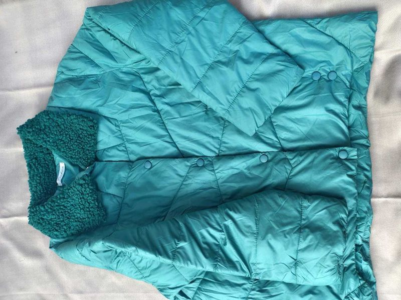 Teal Puffer Jacket