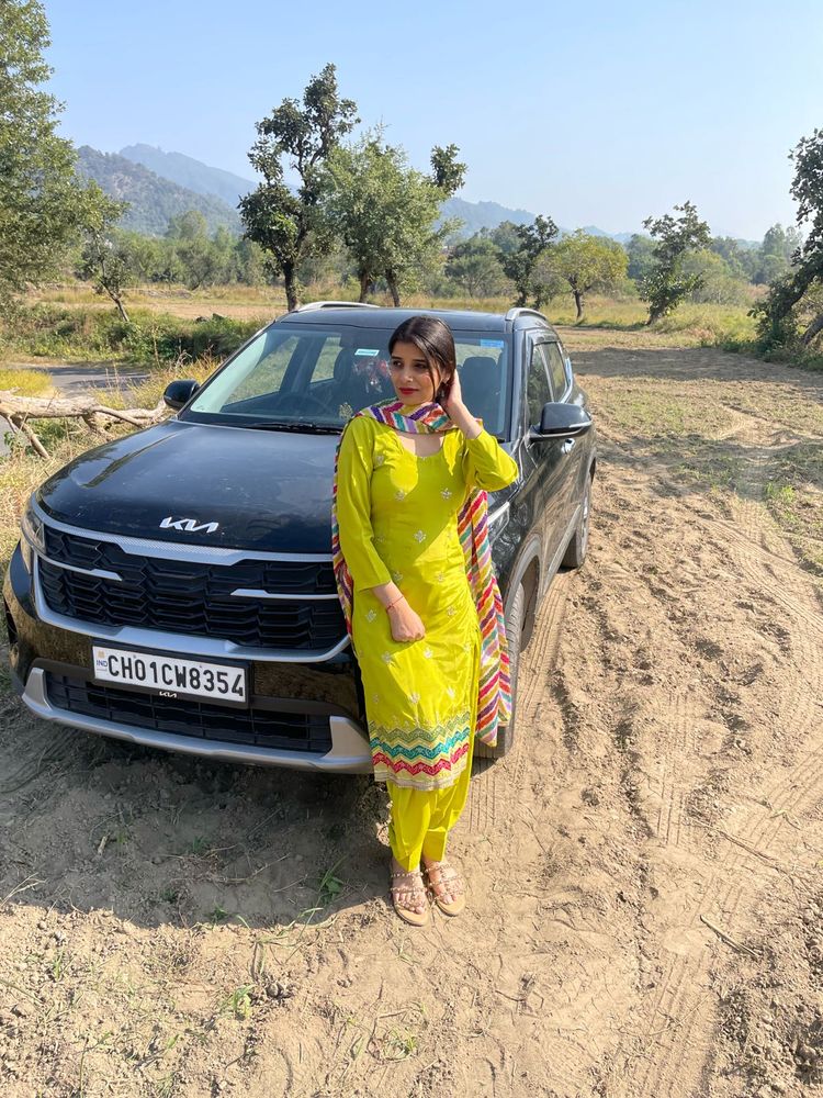 Lime Green Embroidered Salwar Suit