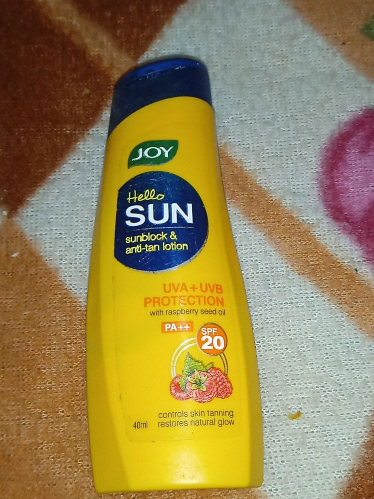 Joy Sunscreen